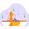 illustration ramadan food