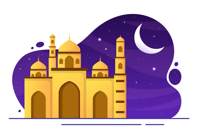 Ramadan Holiday Illustration