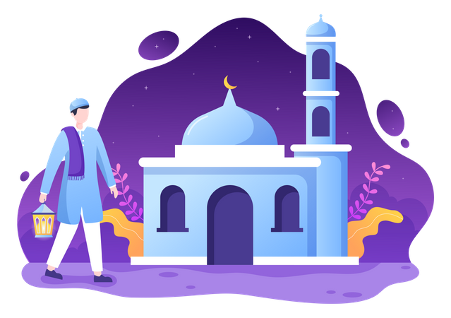 Ramadan-Kareem-Feiertag  Illustration