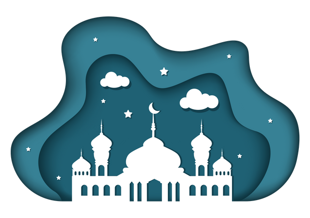 Ramadan Kareem Holiday  Illustration