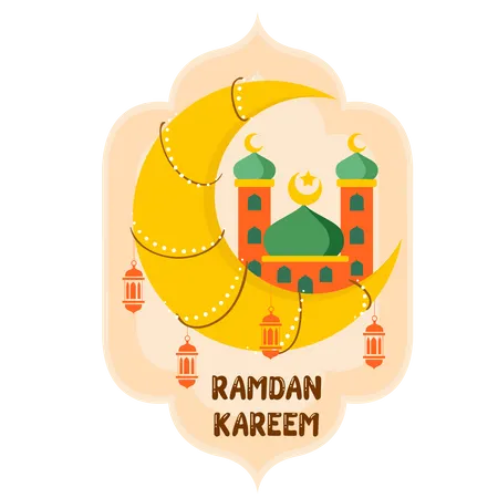 Ramadan Kareem  Illustration