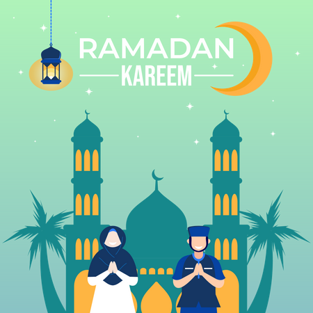 Ramadan Kareem  Illustration