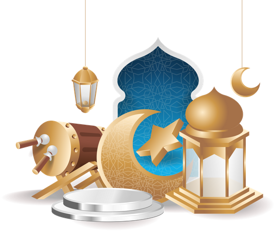 Ramadan Kareem  Illustration