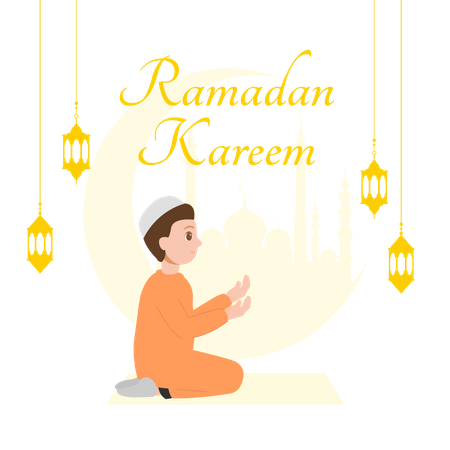 Ramadan Mubarak Illustration