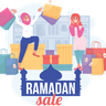 ramadan sale illustrations