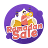 ramadan sale promotion illustration svg
