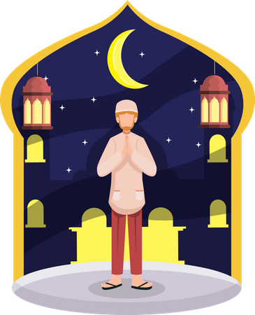 Ramadan Tag  Illustration