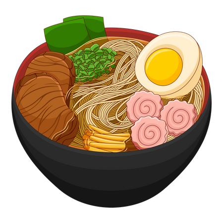 Ramen  Ilustración