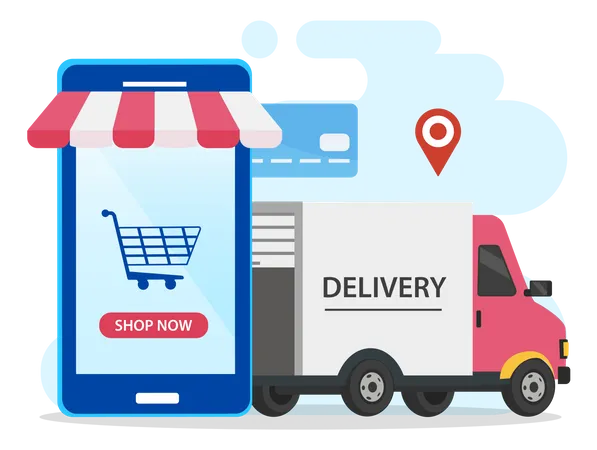 Rapid Delivery  Illustration