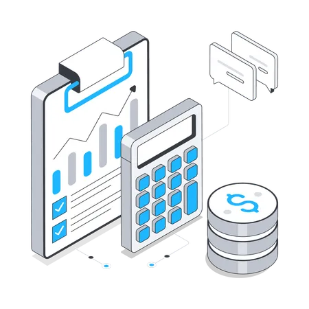 Rapport comptable  Illustration