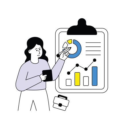 Rapport d'analyse commerciale  Illustration