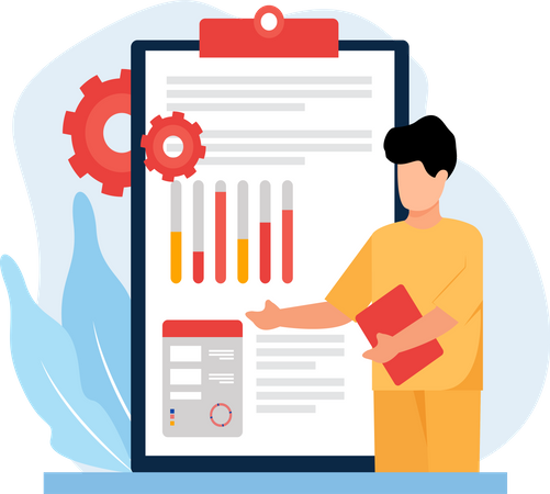 Rapport d'analyse commerciale  Illustration