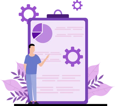 Rapport d'analyse commerciale  Illustration