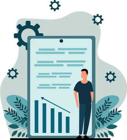 Rapport d'analyse commerciale  Illustration