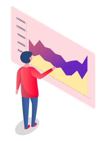 Rapport d'analyse de l'homme avec données  Illustration