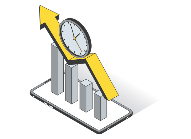 Rapport de croissance SEO  Illustration