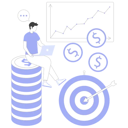 Rapport d'entreprise  Illustration