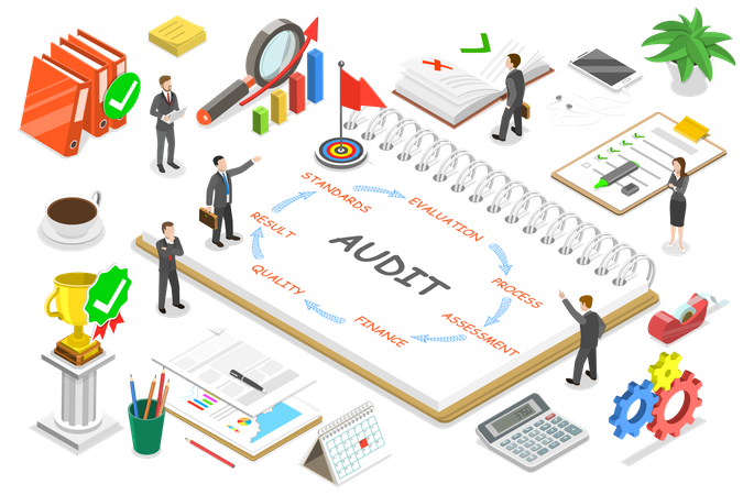 Rapport financier  Illustration