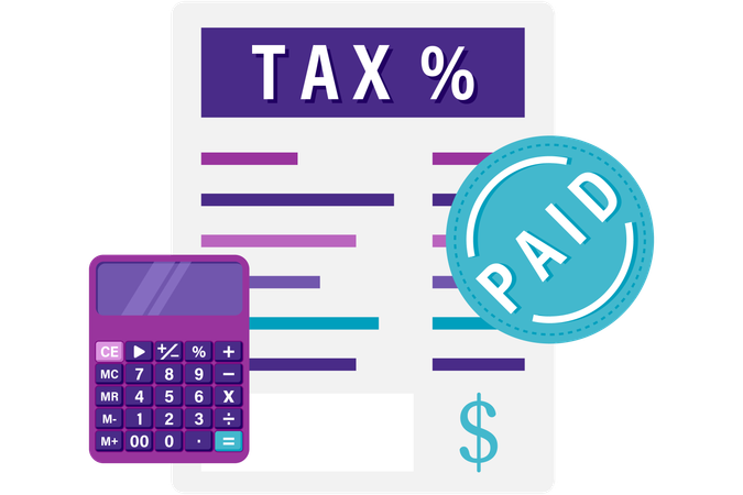 Rapport fiscal  Illustration