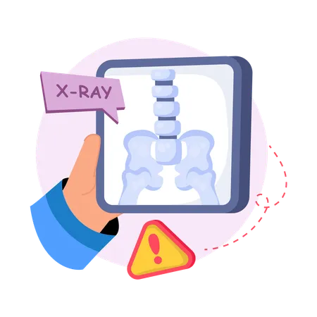 Rapport de radiographie  Illustration