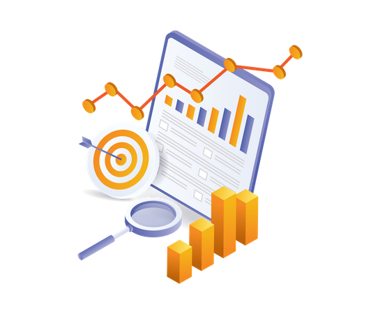 Rapport de référencement  Illustration