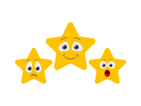 Rating Stars  Illustration