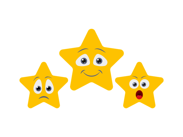 Rating Stars  Illustration