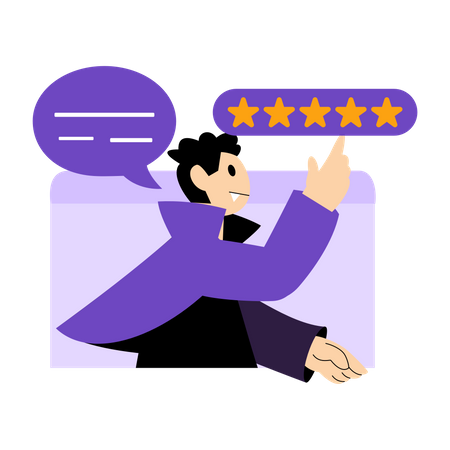 Ratings and Reviews  Illustration