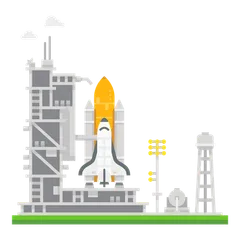 Raumstation Illustrationspack