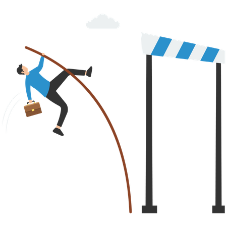 Reach Business Success  Illustration