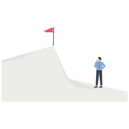 Reaching For Success  Illustration