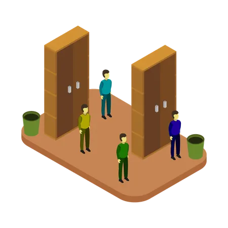 Reading area  Illustration