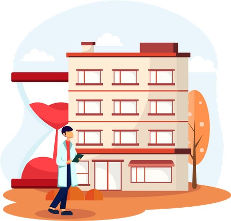 Real estate agent  Illustration