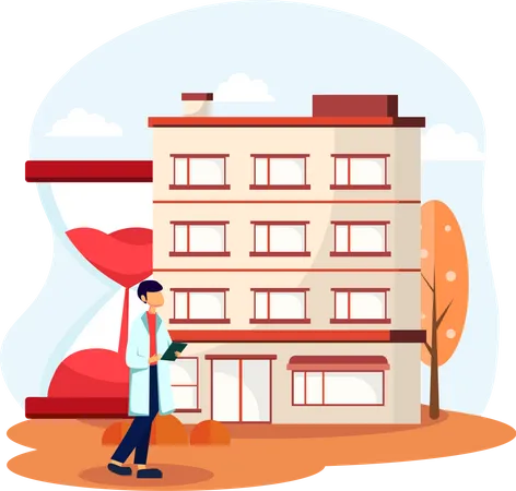 Real estate agent  Illustration