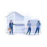 free real estate business illustrations