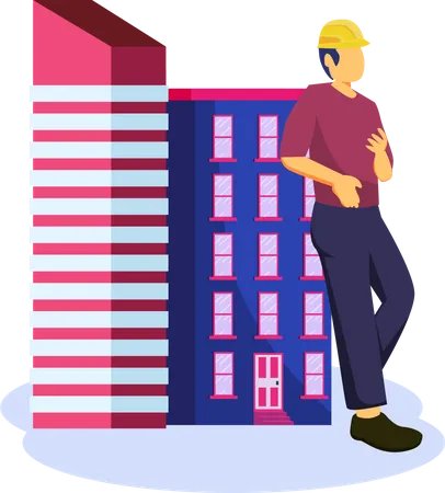 Real estate developer  Illustration