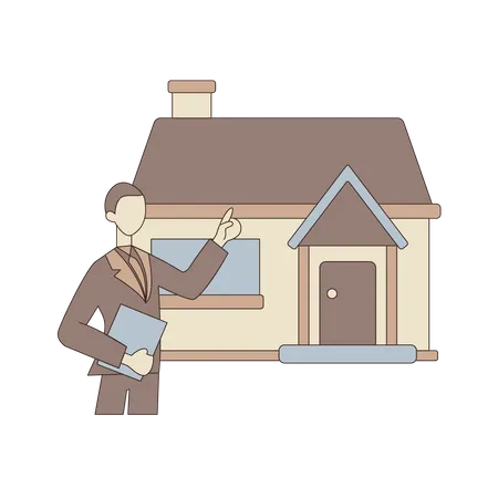 Real estate developer  Illustration