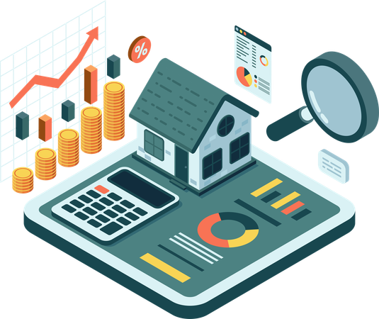 Real estate Financial Analysis  Illustration