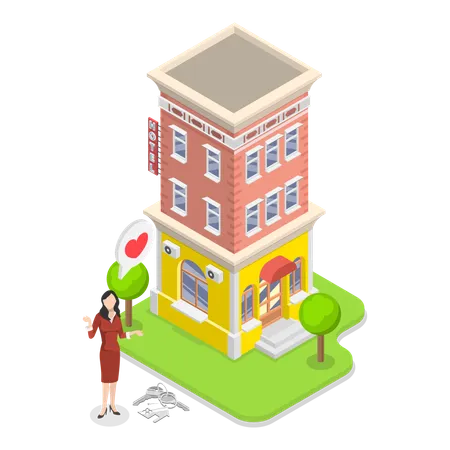 Real Estate  Illustration