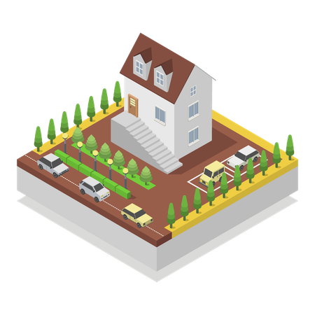 Real Estate  Illustration