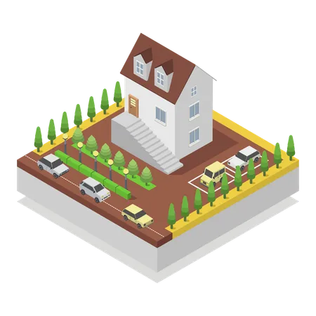 Real Estate  Illustration