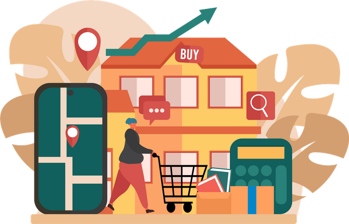 Real Estate  Illustration