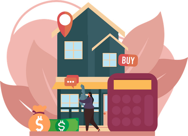 Real Estate  Illustration