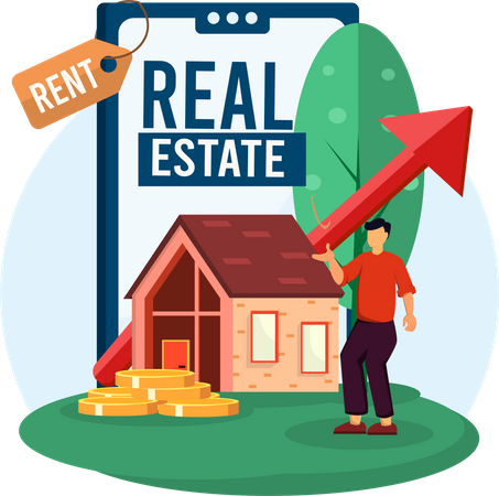 Real estate investment Illustration