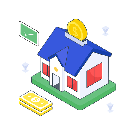 Real Estate Investment  Illustration