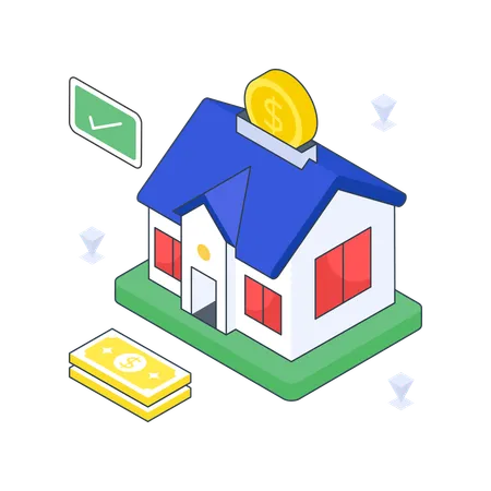 Real Estate Investment  Illustration