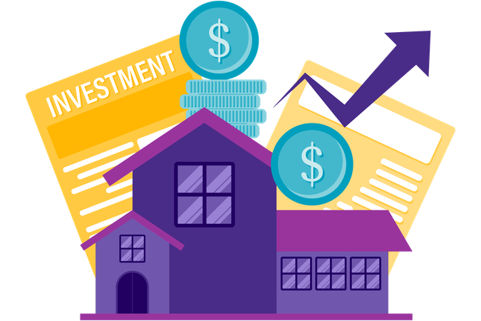 Real estate investment  Illustration