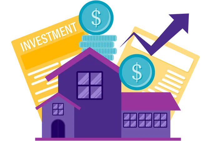 Real estate investment  Illustration