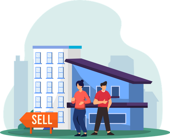 Real estate investment  Illustration