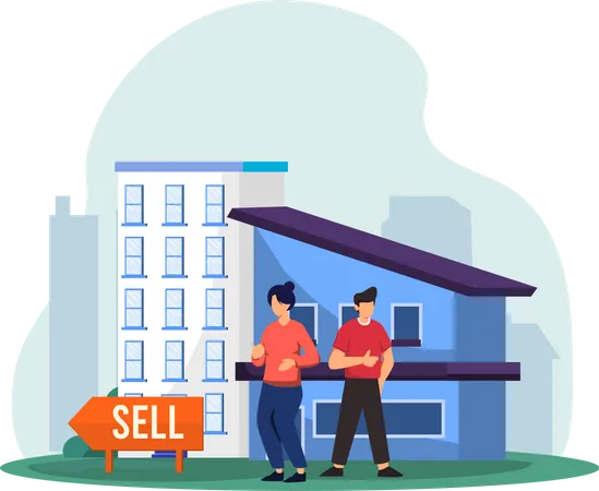 Real estate investment  Illustration